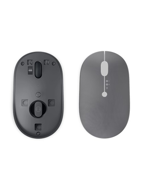 Lenovo Go Wireless Multi Device ratón Oficina Ambidextro RF Wireless + Bluetooth + USB Type-A Óptico 2400 DPI Lenovo Go Wireless Multi Device ratón Oficina Ambidextro RF Wireless + Bluetooth + USB Type-A Óptico 2400 DPI