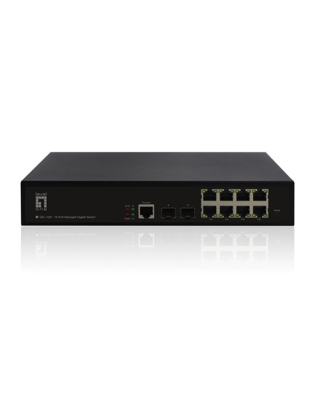 LevelOne GEL-1061 switch Gestionado L2 Gigabit Ethernet (10 100 1000) Negro LevelOne GEL-1061 switch Gestionado L2 Gigabit Ethernet (10 100 1000) Negro