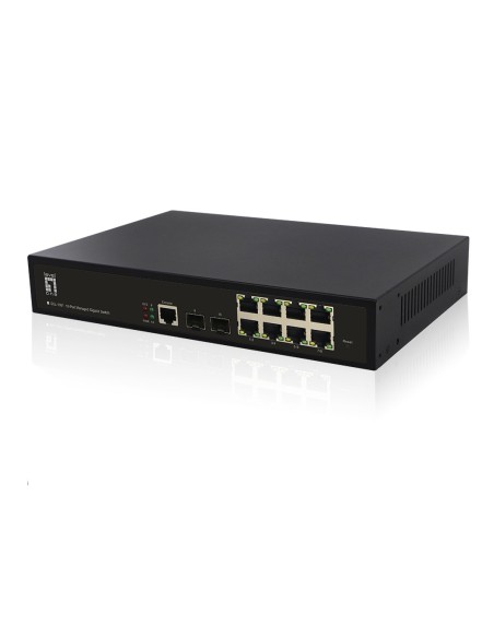 LevelOne GEL-1061 switch Gestionado L2 Gigabit Ethernet (10 100 1000) Negro LevelOne GEL-1061 switch Gestionado L2 Gigabit Ethernet (10 100 1000) Negro