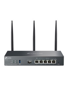 TP-Link Omada ER706W router inalámbrico Gigabit Ethernet Doble banda (2,4 GHz   5 GHz) Negro