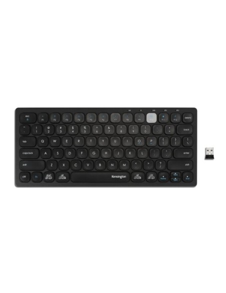 Kensington Teclado compacto multidispositivo con tecnología inalámbrica dual Kensington Teclado compacto multidispositivo con tecnología inalámbrica dual
