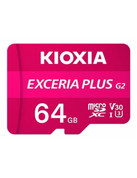 Kioxia LMPL2M064GG2 memoria flash 64 GB MicroSDXC UHS-I Clase 10 Kioxia LMPL2M064GG2 memoria flash 64 GB MicroSDXC UHS-I Clase 10