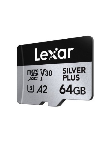 Lexar Professional SILVER PLUS 64 GB MicroSDXC UHS-I Clase 3
