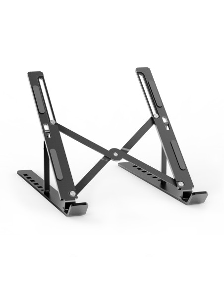 AISENS Soporte de Sobremesa Ajustable para Portatil   Tablet, Gris AISENS Soporte de Sobremesa Ajustable para Portatil   Tablet, Gris