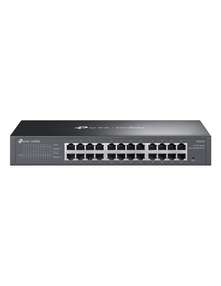 TP-Link Omada ES224G switch Gestionado L2 Gigabit Ethernet (10 100 1000) Negro TP-Link Omada ES224G switch Gestionado L2 Gigabit Ethernet (10 100 1000) Negro