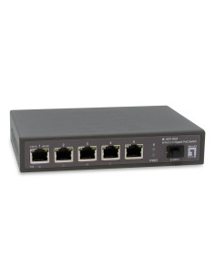LevelOne GEP-0625 switch No administrado 2.5G Ethernet (100 1000 2500) Energía sobre Ethernet (PoE) Negro