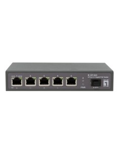 LevelOne GEP-0625 switch No administrado 2.5G Ethernet (100 1000 2500) Energía sobre Ethernet (PoE) Negro 2