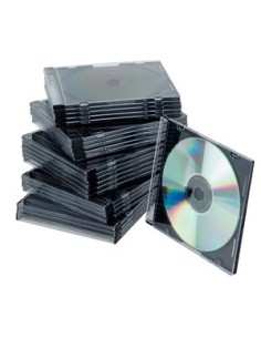 Q-CONNECT KF02210 estuche para medios de almacenamiento Funda para disquete Negro, Transparente 2