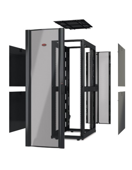 APC AR3100X609 armario rack 42U Rack o bastidor independiente Negro