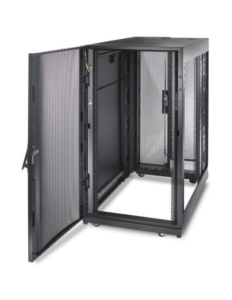 APC NetShelter SX 24U 600mm x 1070mm Deep Enclosure Rack o bastidor independiente Negro
