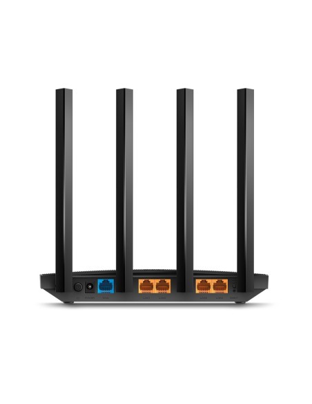 TP-Link Archer C6 router inalámbrico Ethernet rápido Doble banda (2,4 GHz   5 GHz) Blanco TP-Link Archer C6 router inalámbrico Ethernet rápido Doble banda (2,4 GHz   5 GHz) Blanco