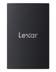 Lexar LSL500X512G-RNBNG unidad externa de estado sólido 512 GB USB Tipo C USB 3.2 Gen 2x2 Negro