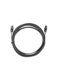 Lanberg CA-TOSL-10CC-0020-BK Cable de fibra óptica e InfiniBand 2 m Toslink Negro