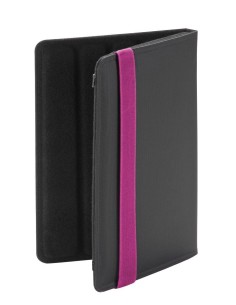 Ziron LY015 funda para tablet 20,3 cm (8") Folio Negro, Púrpura 2