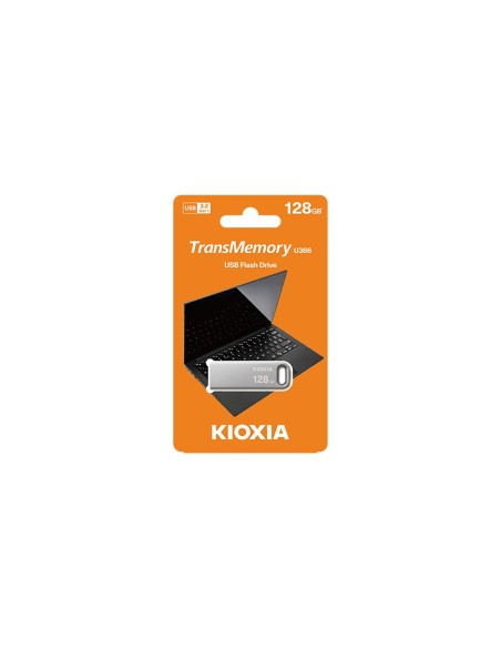 Kioxia TransMemory U366 unidad flash USB 128 GB USB tipo A 3.2 Gen 1 (3.1 Gen 1) Gris Kioxia TransMemory U366 unidad flash USB 128 GB USB tipo A 3.2 Gen 1 (3.1 Gen 1) Gris