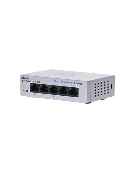 Cisco CBS110 No administrado L2 Gigabit Ethernet (10 100 1000) 1U Gris Cisco CBS110 No administrado L2 Gigabit Ethernet (10 100 1000) 1U Gris