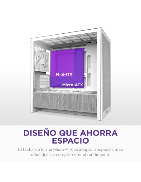 NZXT H9 H3 Flow Midi Tower Blanco NZXT H9 H3 Flow Midi Tower Blanco