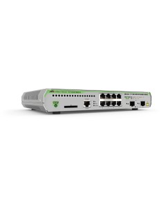 Allied Telesis AT-GS970M 10-50 Gestionado L3 Gigabit Ethernet (10 100 1000) Energía sobre Ethernet (PoE) 1U Negro, Gris