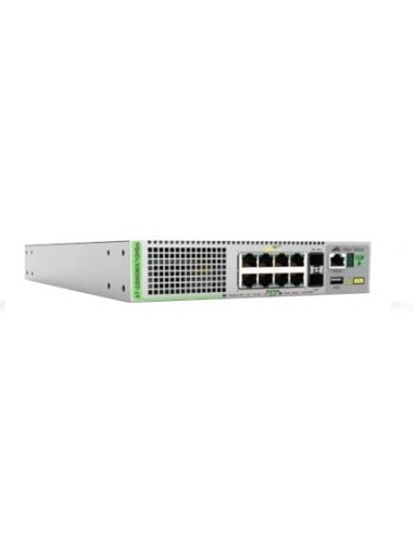Allied Telesis AT-GS980MX 10HSM-50 switch Gestionado L3 5G Ethernet (100 1000 5000) Energía sobre Ethernet (PoE) Gris