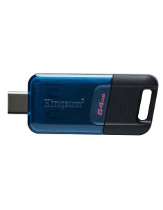 Kingston Technology DataTraveler 64GB 80 M 200MB s USB-C 3.2 Gen 1 2