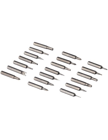 StarTech.com Destornillador Eléctrico con Juego de 20 Puntas de Precisión - Mini Destornillador Portátil a Pilas para