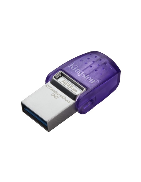 Kingston Technology DataTraveler 128GB microDuo 3C 200MB s dual USB-A + USB-C Kingston Technology DataTraveler 128GB microDuo 3C 200MB s dual USB-A + USB-C