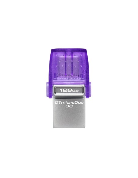 Kingston Technology DataTraveler 128GB microDuo 3C 200MB s dual USB-A + USB-C Kingston Technology DataTraveler 128GB microDuo 3C 200MB s dual USB-A + USB-C