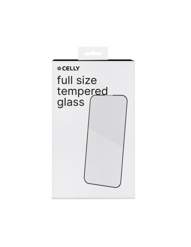 Celly FULLGLASS1055BK protector de pantalla o trasero para teléfono móvil Apple 1 pieza(s)