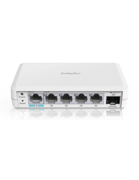 EnGenius EXT1106 switch L2 Gigabit Ethernet (10 100 1000) Energía sobre Ethernet (PoE) Blanco