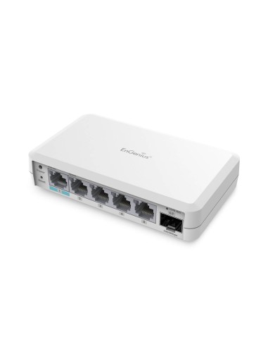 EnGenius EXT1106 switch L2 Gigabit Ethernet (10 100 1000) Energía sobre Ethernet (PoE) Blanco