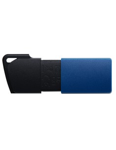 Kingston Technology DataTraveler 64GB USB3.2 Gen 1 Exodia M (Negro + Azul) - 2 Pieces 2