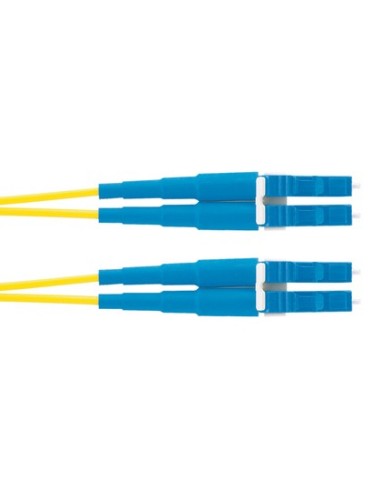 Panduit 10m OS2 LC Duplex Cable de fibra óptica e InfiniBand Amarillo