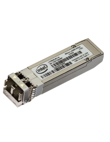 Intel E25GSFP28SR red modulo transceptor Fibra óptica 25000 Mbit s SFP28 850 nm Intel E25GSFP28SR red modulo transceptor Fibra óptica 25000 Mbit s SFP28 850 nm
