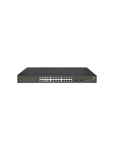 LevelOne GES-2126 switch Gestionado L2 Gigabit Ethernet (10 100 1000) Negro