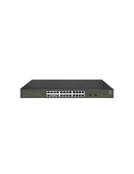 LevelOne GES-2126 switch Gestionado L2 Gigabit Ethernet (10 100 1000) Negro LevelOne GES-2126 switch Gestionado L2 Gigabit Ethernet (10 100 1000) Negro