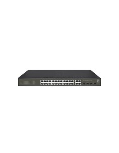 LevelOne GES-2128 switch Gestionado L2 Gigabit Ethernet (10 100 1000) Negro
