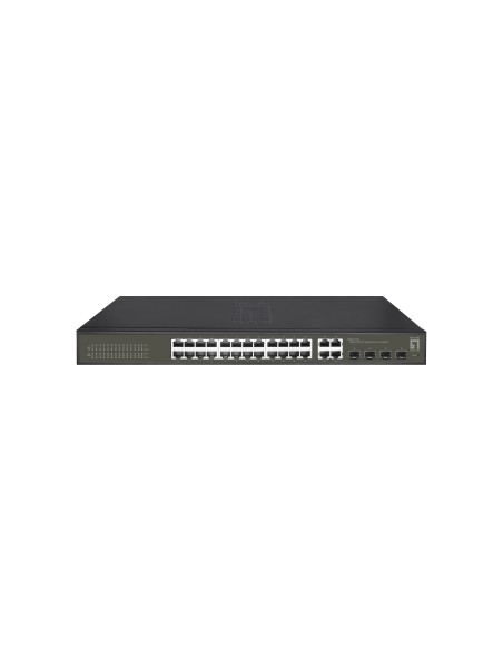 LevelOne GES-2128 switch Gestionado L2 Gigabit Ethernet (10 100 1000) Negro LevelOne GES-2128 switch Gestionado L2 Gigabit Ethernet (10 100 1000) Negro