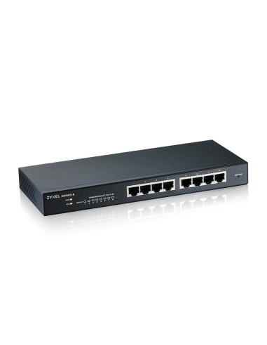 Zyxel GS1900-8 Gestionado L2 Gigabit Ethernet (10 100 1000) Negro