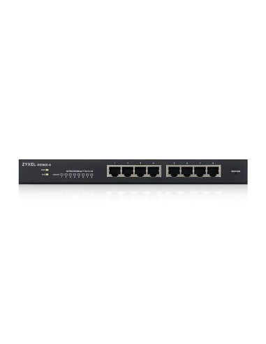Zyxel GS1900-8 Gestionado L2 Gigabit Ethernet (10 100 1000) Negro