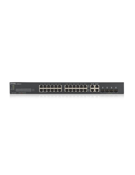 Zyxel GS1920-24V2 Gestionado Gigabit Ethernet (10 100 1000) Negro
