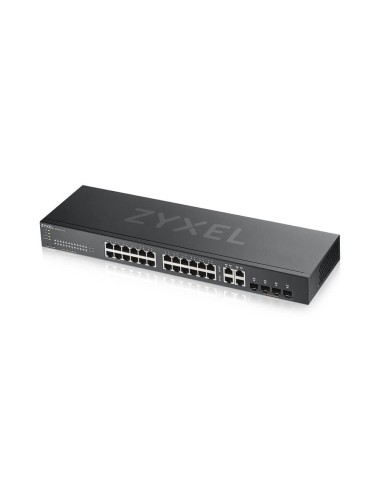 Zyxel GS1920-24V2 Gestionado Gigabit Ethernet (10 100 1000) Negro