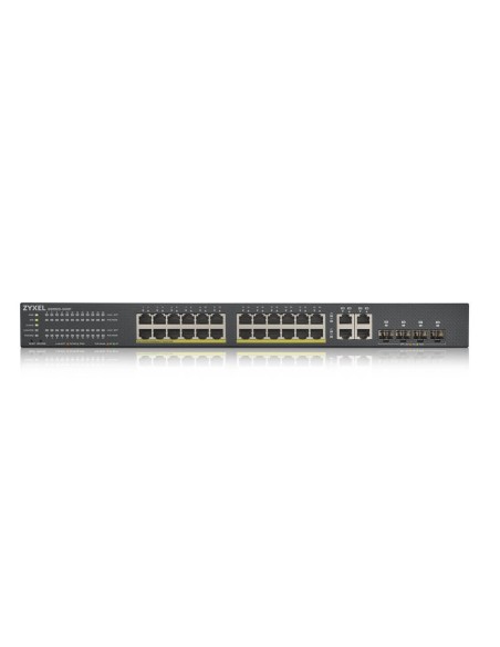 Zyxel GS1920-24HPV2 Gestionado Gigabit Ethernet (10 100 1000) Energía sobre Ethernet (PoE) Negro