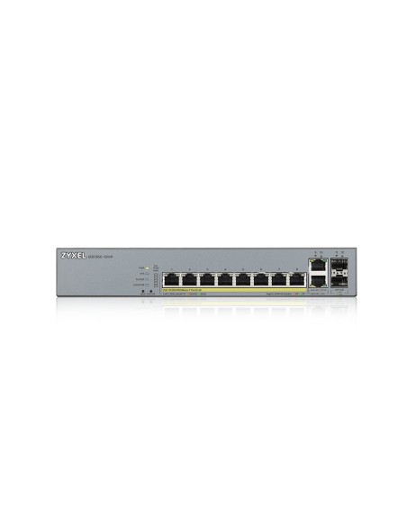 Zyxel GS1350-12HP-EU0101F switch Gestionado L2 Gigabit Ethernet (10 100 1000) Energía sobre Ethernet (PoE) Gris Zyxel GS1350-12HP-EU0101F switch Gestionado L2 Gigabit Ethernet (10 100 1000) Energía sobre Ethernet (PoE) Gris
