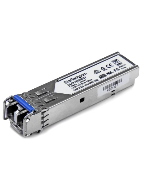 StarTech.com Módulo Transceptor SFP Compatible con Cisco GLC-LH-SMD - 1000BASE-LX LH - Monomodo 1GbE - SFP Ethernet Gigabit 1Gb StarTech.com Módulo Transceptor SFP Compatible con Cisco GLC-LH-SMD - 1000BASE-LX LH - Monomodo 1GbE - SFP Ethernet Gigabit 1Gb