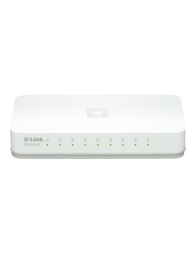 D-Link GO-SW-8E E switch No administrado Fast Ethernet (10 100) Blanco