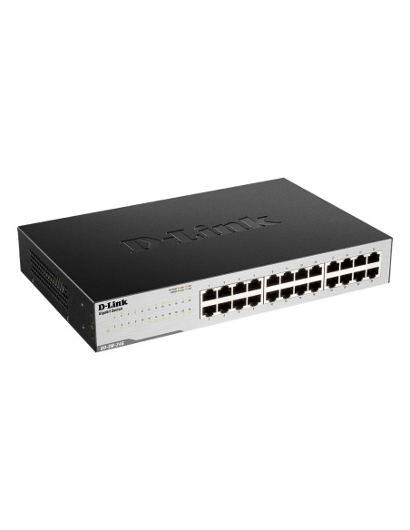 D-Link GO-SW-24G No administrado L2 Gigabit Ethernet (10 100 1000) 1U Negro
