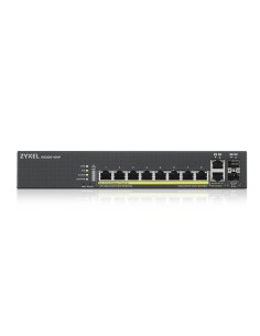 Zyxel GS2220-10HP-EU0101F switch Gestionado L2 Gigabit Ethernet (10 100 1000) Energía sobre Ethernet (PoE) Negro 2