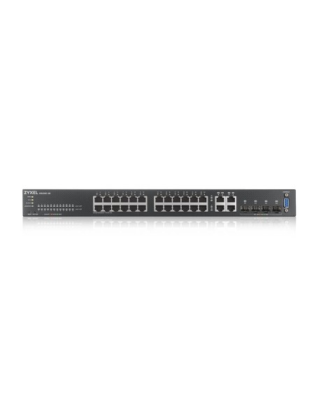 Zyxel GS2220-28-EU0101F switch Gestionado L2 Gigabit Ethernet (10 100 1000) Negro Zyxel GS2220-28-EU0101F switch Gestionado L2 Gigabit Ethernet (10 100 1000) Negro