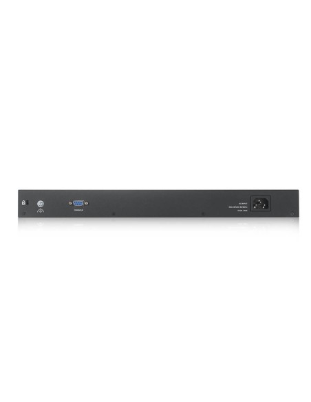 Zyxel GS2220-50HP-EU0101F switch Gestionado L2 Gigabit Ethernet (10 100 1000) Energía sobre Ethernet (PoE) Negro Zyxel GS2220-50HP-EU0101F switch Gestionado L2 Gigabit Ethernet (10 100 1000) Energía sobre Ethernet (PoE) Negro