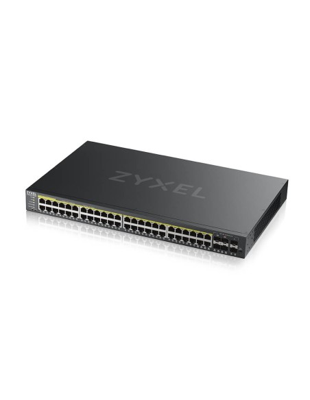 Zyxel GS2220-50HP-EU0101F switch Gestionado L2 Gigabit Ethernet (10 100 1000) Energía sobre Ethernet (PoE) Negro Zyxel GS2220-50HP-EU0101F switch Gestionado L2 Gigabit Ethernet (10 100 1000) Energía sobre Ethernet (PoE) Negro